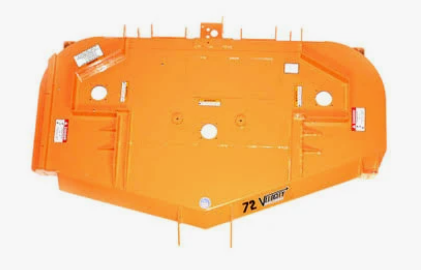 Cutter Deck W/decals, Smz-48 package std