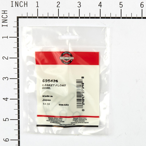 Briggs & Stratton 695426 Float Bowl Gasket