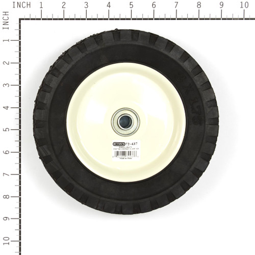 Wheel 8x175 Diamond Steel 72-437ORE
