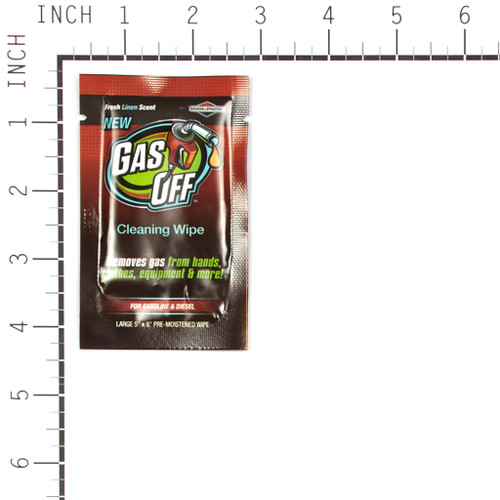 Gas Off  Single Wipes