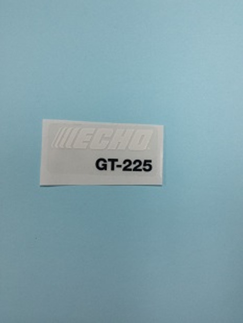 Echo Label for Model GT-225