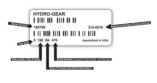 HYDRO-GEAR 70251 - DIFFERENTIAL ASSY (210-3000)