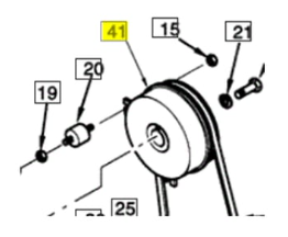 Scag 481228 ELECTRIC CLUTCH, MAG STOP-STR