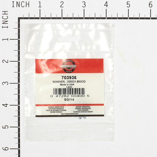 WASHER, .325IDX.850OD - 703936