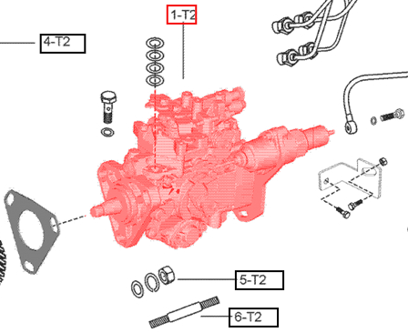 ROTARY Injection Pump - 006000905F1 package std