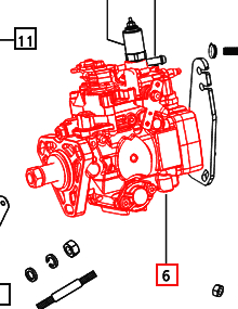 ROTARY Injection Pump - 006005489D91 package std