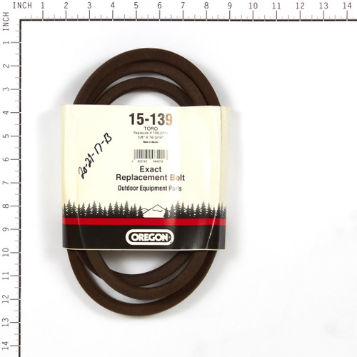 BELT,REPLACES TORO 108-2715 - 15-139