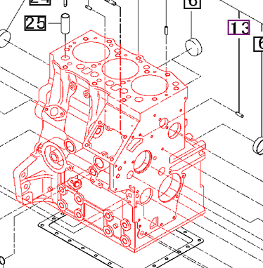 CYLINDER Block - 31S9401140 package std