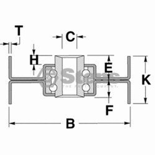 No Flange Flat Idler