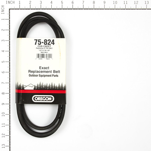 Oregon 75-824 Belt, Cub Cadet 1/2 Inch X 78 Inches