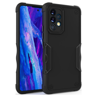 Cubix Armor Series Samsung Galaxy A73 5G Case [10FT Military Drop Protection] Shockproof Protective Phone Cover Slim Thin Case for Samsung Galaxy A73 5G (Black)