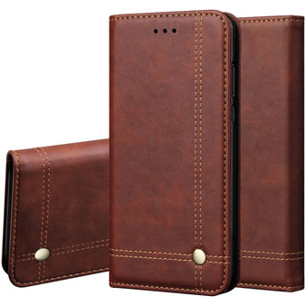 CUBIX Leather Case for Samsung Galaxy S20 Classic Leather Wallet Cases Slim Folio Book Cover with Credit Card Slots  Cash Pocket  Stand Holder  Magnet Closure (Brown)