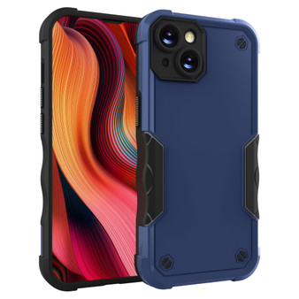 Cubix Armor Series Apple iPhone 14 Plus Case [10FT Military Drop Protection] Shockproof Protective Phone Cover Slim Thin Case for Apple iPhone 14 Plus (Navy Blue)