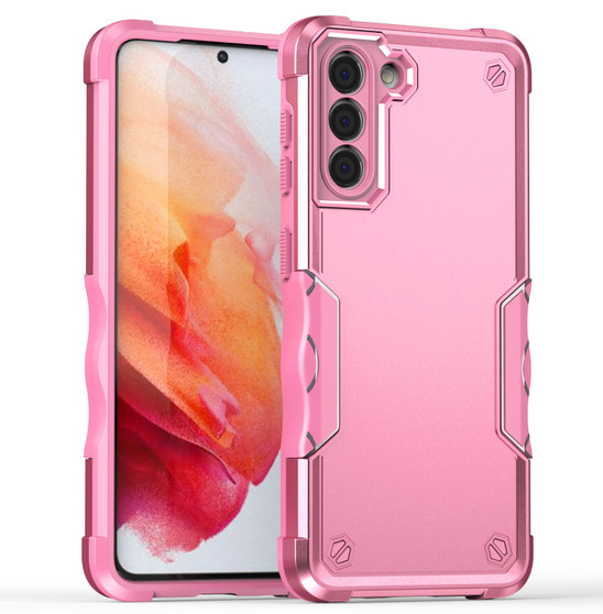 Cubix Armor Series Samsung Galaxy S21 Plus Case [10FT Military Drop Protection] Shockproof Protective Phone Cover Slim Thin Case for Samsung Galaxy S21 Plus (Pink)