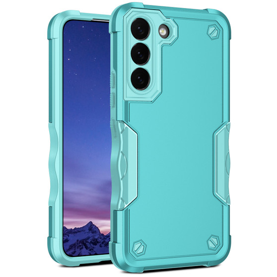 Cubix Armor Series Samsung Galaxy S22 Plus Case [10FT Military Drop Protection] Shockproof Protective Phone Cover Slim Thin Case for Samsung Galaxy S22 Plus (Aqua)