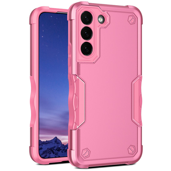 Cubix Armor Series Samsung Galaxy S22 Plus Case [10FT Military Drop Protection] Shockproof Protective Phone Cover Slim Thin Case for Samsung Galaxy S22 Plus (Pink)