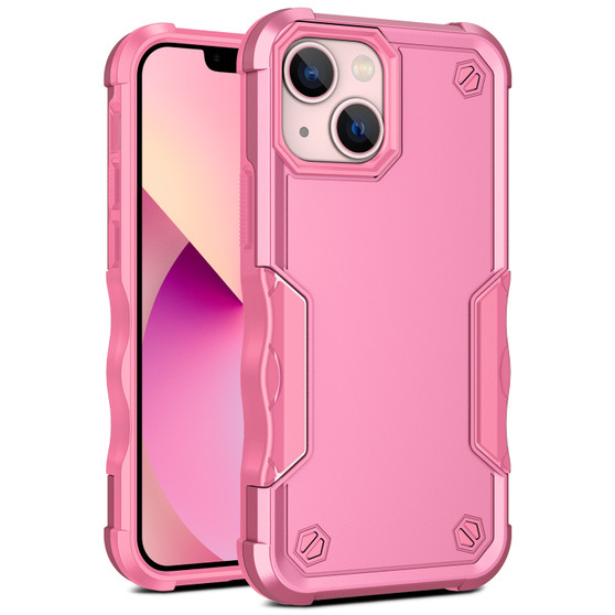 Cubix Armor Series Apple iPhone 13 mini Case [10FT Military Drop Protection] Shockproof Protective Phone Cover Slim Thin Case for Apple iPhone 13 mini (Pink)