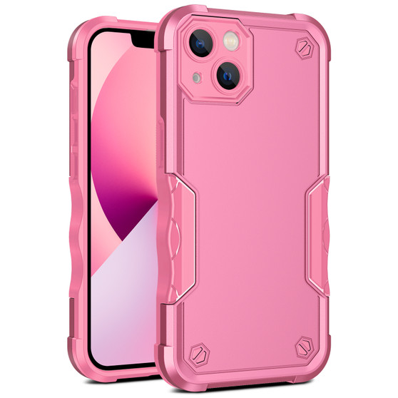 Cubix Armor Series Apple iPhone 13 Case [10FT Military Drop Protection] Shockproof Protective Phone Cover Slim Thin Case for Apple iPhone 13 (Pink)