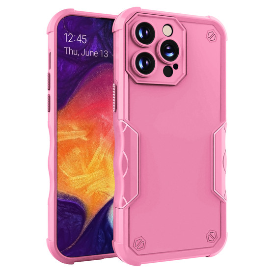 Cubix Armor Series Apple iPhone 14 Pro Max Case [10FT Military Drop Protection] Shockproof Protective Phone Cover Slim Thin Case for Apple iPhone 14 Pro Max (Pink)