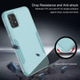 Cubix Capsule Back Cover For Samsung Galaxy A52 / Galaxy A52s 5G Shockproof Dust Drop Proof 3-Layer Full Body Protection Rugged Heavy Duty Durable Cover Case (Aqua)