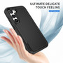 Cubix Capsule Back Cover For Samsung Galaxy S23 Plus Shockproof Dust Drop Proof 3-Layer Full Body Protection Rugged Heavy Duty Durable Cover Case (Black)