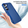 Cubix Capsule Back Cover For Samsung Galaxy S23 Plus Shockproof Dust Drop Proof 3-Layer Full Body Protection Rugged Heavy Duty Durable Cover Case (Navy Blue)