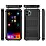 Cubix Ester Series Rugged Armor Case for Apple iPhone 11 Pro Max Shockproof Slim Durable with Raised Edges & Anti-Slip Grip Black