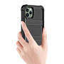 Cubix Ester Series Rugged Armor Case for Apple iPhone 11 Pro Max Shockproof Slim Durable with Raised Edges & Anti-Slip Grip Black