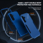 Cubix Capsule Back Cover For Samsung Galaxy A54 5G Shockproof Dust Drop Proof 3-Layer Full Body Protection Rugged Heavy Duty Durable Cover Case (Navy Blue)