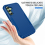 Cubix Capsule Back Cover For Samsung Galaxy A54 5G Shockproof Dust Drop Proof 3-Layer Full Body Protection Rugged Heavy Duty Durable Cover Case (Navy Blue)