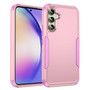 Cubix Capsule Back Cover For Samsung Galaxy A54 5G Shockproof Dust Drop Proof 3-Layer Full Body Protection Rugged Heavy Duty Durable Cover Case (Pink)