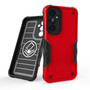 Cubix Armor Series Samsung Galaxy A34 5G Case [10FT Military Drop Protection] Shockproof Protective Phone Cover Slim Thin Case for Samsung Galaxy A34 5G (Red)