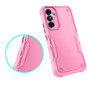 Cubix Armor Series Samsung Galaxy A34 5G Case [10FT Military Drop Protection] Shockproof Protective Phone Cover Slim Thin Case for Samsung Galaxy A34 5G (Pink)