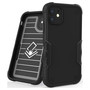 Cubix Armor Series Apple iPhone 11 Case [10FT Military Drop Protection] Shockproof Protective Phone Cover Slim Thin Case for Apple iPhone 11 (Black)