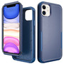 Cubix Capsule Back Cover For Apple iPhone 11 Shockproof Dust Drop Proof 3-Layer Full Body Protection Rugged Heavy Duty Durable Cover Case (Navy Blue)