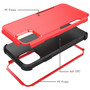 Cubix Capsule Back Cover For Apple iPhone 11 Shockproof Dust Drop Proof 3-Layer Full Body Protection Rugged Heavy Duty Durable Cover Case (Red)