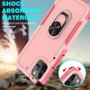 Cubix Mystery Case for Apple iPhone 11 Pro Military Grade Shockproof with Metal Ring Kickstand for Apple iPhone 11 Pro Phone Case - Pink