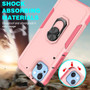 Cubix Mystery Case for Apple iPhone 14 Plus Military Grade Shockproof with Metal Ring Kickstand for Apple iPhone 14 Plus Phone Case - Pink