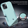 Cubix Capsule Back Cover For Apple iPhone 13 mini Shockproof Dust Drop Proof 3-Layer Full Body Protection Rugged Heavy Duty Durable Cover Case (Aqua)