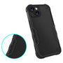 Cubix Armor Series Apple iPhone 14 Plus Case [10FT Military Drop Protection] Shockproof Protective Phone Cover Slim Thin Case for Apple iPhone 14 Plus (Black)