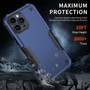 Cubix Armor Series Apple iPhone 12 Pro Max (6.7 Inch) Case [10FT Military Drop Protection] Shockproof Protective Phone Cover Slim Thin Case for Apple iPhone 12 Pro Max (6.7 Inch) (Navy Blue)