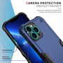 Cubix Armor Series Apple iPhone 12 Pro Max (6.7 Inch) Case [10FT Military Drop Protection] Shockproof Protective Phone Cover Slim Thin Case for Apple iPhone 12 Pro Max (6.7 Inch) (Navy Blue)