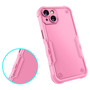 Cubix Armor Series Apple iPhone 14 Plus Case [10FT Military Drop Protection] Shockproof Protective Phone Cover Slim Thin Case for Apple iPhone 14 Plus (Pink)