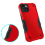 Cubix Armor Series Apple iPhone 14 Case [10FT Military Drop Protection] Shockproof Protective Phone Cover Slim Thin Case for Apple iPhone 14 (Red)