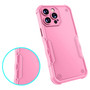 Cubix Armor Series Apple iPhone 14 Pro Max Case [10FT Military Drop Protection] Shockproof Protective Phone Cover Slim Thin Case for Apple iPhone 14 Pro Max (Pink)