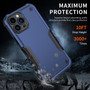 Cubix Armor Series Apple iPhone 13 Pro Max Case [10FT Military Drop Protection] Shockproof Protective Phone Cover Slim Thin Case for Apple iPhone 13 Pro Max (Navy Blue)