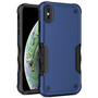 Cubix Armor Series Apple iPhone XS / iPhone X (5.8 Inch) Case [10FT Military Drop Protection] Shockproof Protective Phone Cover Slim Thin Case for Apple iPhone XS / iPhone X (5.8 Inch) (Navy Blue)