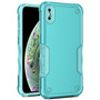 Cubix Armor Series Apple iPhone XS / iPhone X (5.8 Inch) Case [10FT Military Drop Protection] Shockproof Protective Phone Cover Slim Thin Case for Apple iPhone XS / iPhone X (5.8 Inch) (Aqua)