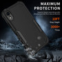 Cubix Armor Series Apple iPhone XR Case [10FT Military Drop Protection] Shockproof Protective Phone Cover Slim Thin Case for Apple iPhone XR (Black)