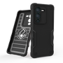 Cubix Armor Series vivo V25 Pro Case [10FT Military Drop Protection] Shockproof Protective Phone Cover Slim Thin Case for vivo V25 Pro (Black)